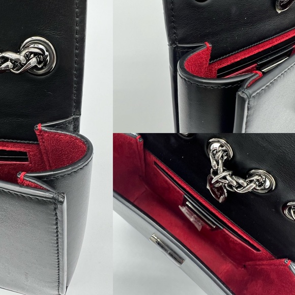 ❌SOLD❌Authentic Christian Louboutin sweet Charity baby calf Paris chain bag - Picture 16 of 17